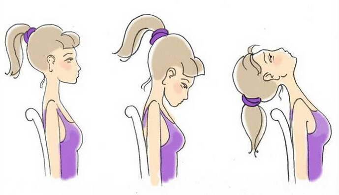 neck exercise for osteochondrosis