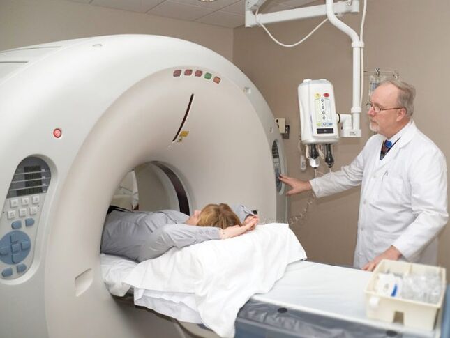 MRI diagnostics of neck pain